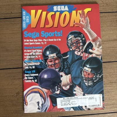 Sega Visions 2 issues 93 sonic , TMNT , ecco the dolphin .