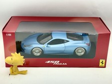 1:18 Hot Wheels Ferrari 458 Italia (Magnificent Blue) T6919