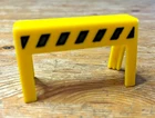 Vintage Fisher Price Play Family Fire Station Traffic Barricade Replacement Part