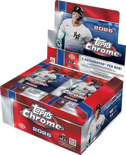 WASHINGTON NATIONALS 2026 TOPPS CHROME JUMBO BASEBALL 1/4 CASE 2 BOX BREAK #4