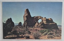 Postcard....Turret Arch at Arches National Monument in Utah, Chrome