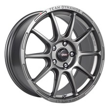 4 x Team Dynamics Pro Race LT Wheels (Gunmetal), 15x8'' ET25 4x100 PCD 73.1mm CB