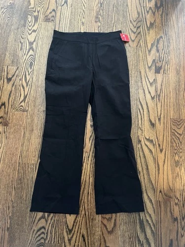 NEW Spanx Women’s Black Polished Kick Flare Pants - Medium