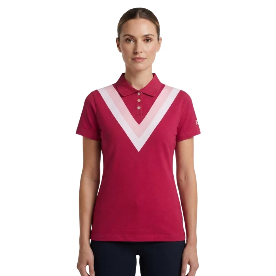 Polo mujer Giorgio di Mare algodón rosa S - Imagen 1 de 4