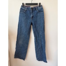 Gap Kids Relaxed Fit Jeans Medium Wash Blue Denim Boys Size 14 Straight Leg