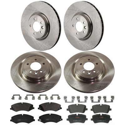 KIT-073024-7033 TRW 4-Wheel Set Brake Disc and Pad Kits Front & Rear