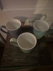 3 Beautiful Pastel Mug Coffee Cups Purple Sage & Sea Green By Amhomel  — photo 4