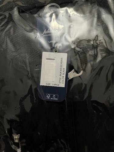 Johnnie O Boston Bruins Corsair Bomber Jacket SEALED (MSRP $148) image 3