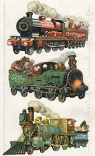Gifted Line John Grossman Christmas Train Stickers - 1 Sheets