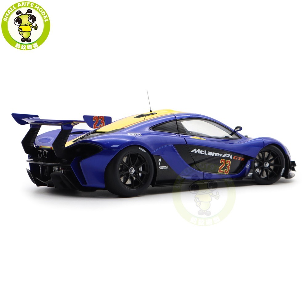 yellaw - 1/18 マクラーレン P1 GTR(ブルー×イエロー) 完成品 ミニカー(81542) AUTOart(オートアート) AUTOart 1/18 マクラーレン P1 GTR （ブルー／イエロー） 81542
