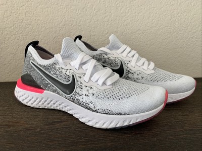 nike epic react pink and black