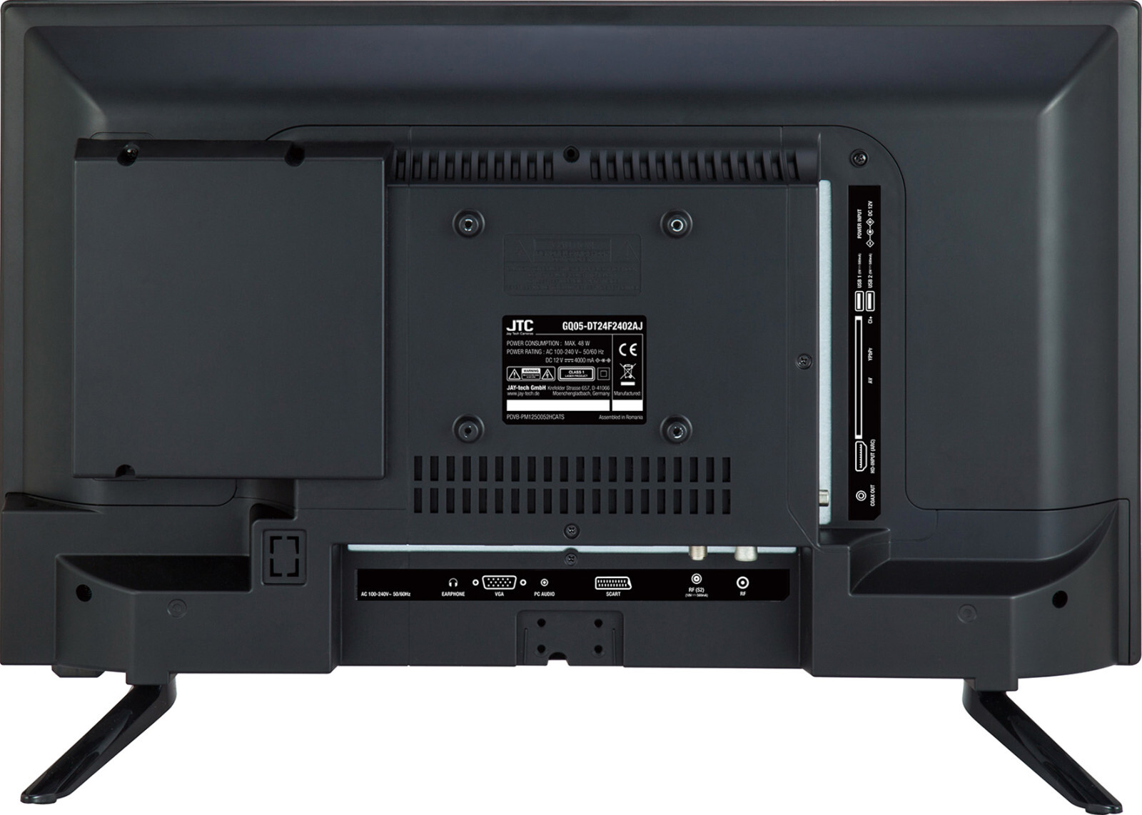 Jtc Fernseher Auf Werkseinstellungen Zurücksetzen Ohne Fernbedienung JTC 24,5 62cm LED Full HD Fernseher Camping TV mit