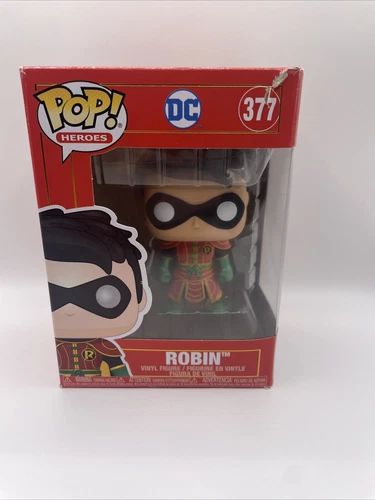 Funko Pop! Heroes Robin #377 DC Heroes Vinyl One Piece New in Box