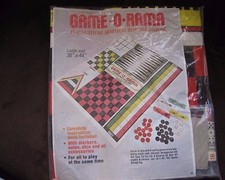 Vintage SEALED 70's GAME-O-RAMA 6 EXCITING GAMES FOR ALL AGES with free shipping