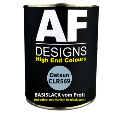 0,5L Autolack für Datsun CLR569 Blue Glow Metallic Spritzfertig
