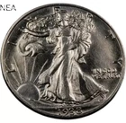 1938-D Walking Liberty Half Dollar ~ Borderline Uncirculated (AU++) ~ Key Date!
