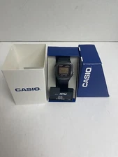 Casio W217H-9AV, Chronograph Watch, Black Resin Band, Alarm, Illuminator
