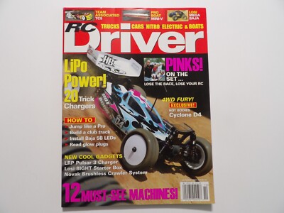 RC Driver Magazine October 2007 - Yokomo Drift Master, LIPO Charger Guide