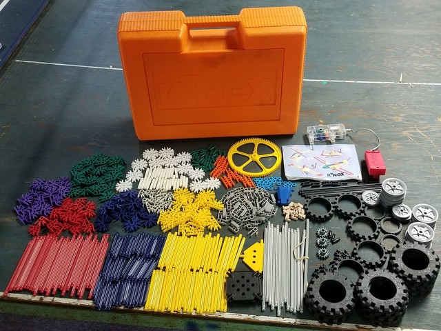 K'NEX Set 50015 Orange Hard Carry Case 