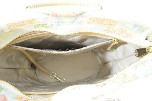 NWT Brahmin Mod Bowie Leather Satchel/Shoulder Bag in Multi Pompano - Picture 3 of 11