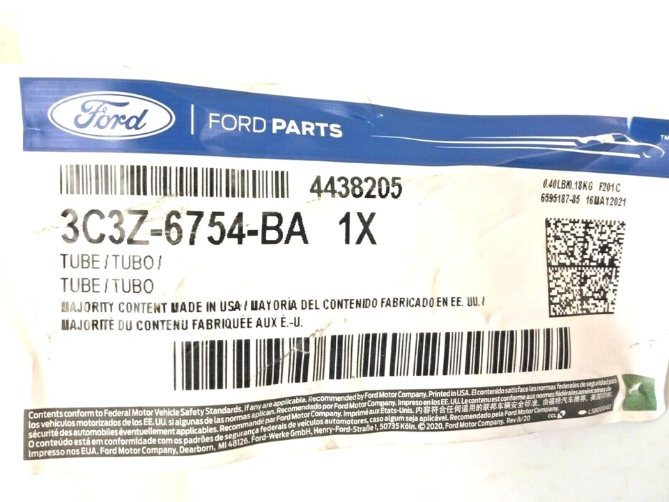 Tubo de varilla indicador de nivel de aceite 6L para Excursion serie F-Super Duty 2003-2006 Foto 4 de 4