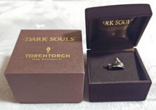 DARK SOULS 3 TORCH TORCH Rings collection:Silver Cat Ring US size:11