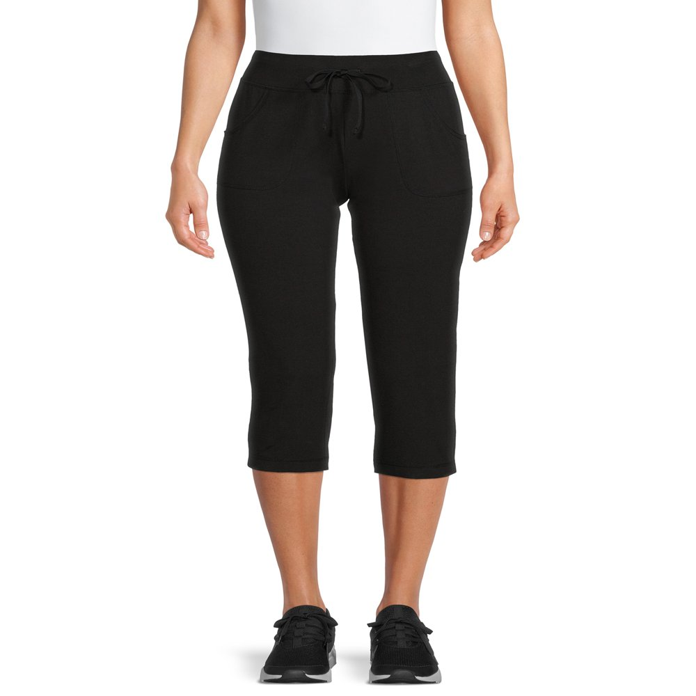 Athletic Works Women'S Athleisure Core Knit Capri Pant eBay