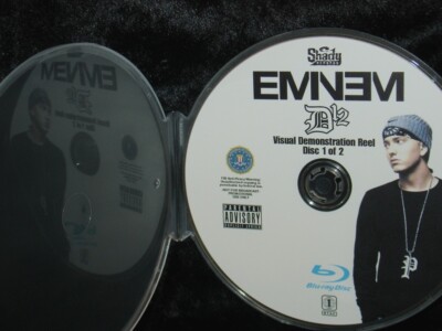 EMINEM D12 70 Music Videos Visual Demonstration Reel 2 BLU-RAY DVD