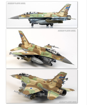 Academy 1/32 F-16I SUFA Israel Combat Aircraft force Plastic Model