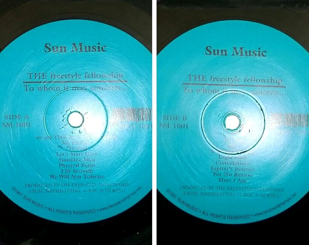 The Freestyle Fellowship LP FREESTYLE FELLOWSHIP SEALED 2002