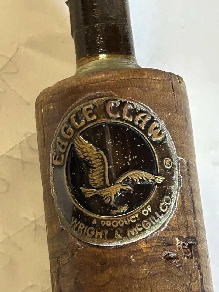 Vintage WRIGHT MCGILL Eagle Claw no. M4TMUL-6 1/2 Trailmaster line sz 5  READ - Image 2 of 4