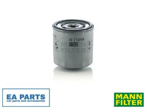 Oil Filter for AUDI SEAT SKODA MANN-FILTER W 712/95 - Picture 1 of 3