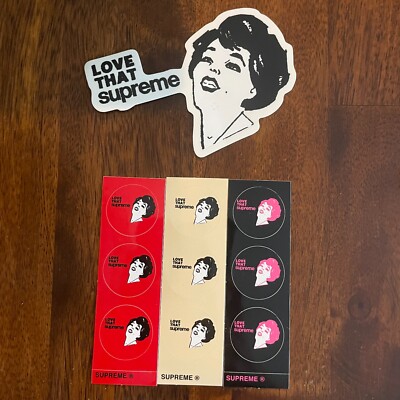 Supreme Love That Sticker Set 2023 Authentic