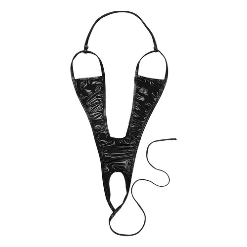 EE. UU. Mujeres Tanga Sin Entrepierna Busto Abierto Babydoll Lencería Ropa de noche Peluches de peluche - Imagen 37 de 141