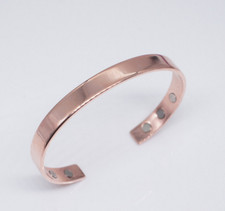 Unisex Magnetic Healing Bio Therapy Arthritis Pain Relief Bangle Copper Bracelet