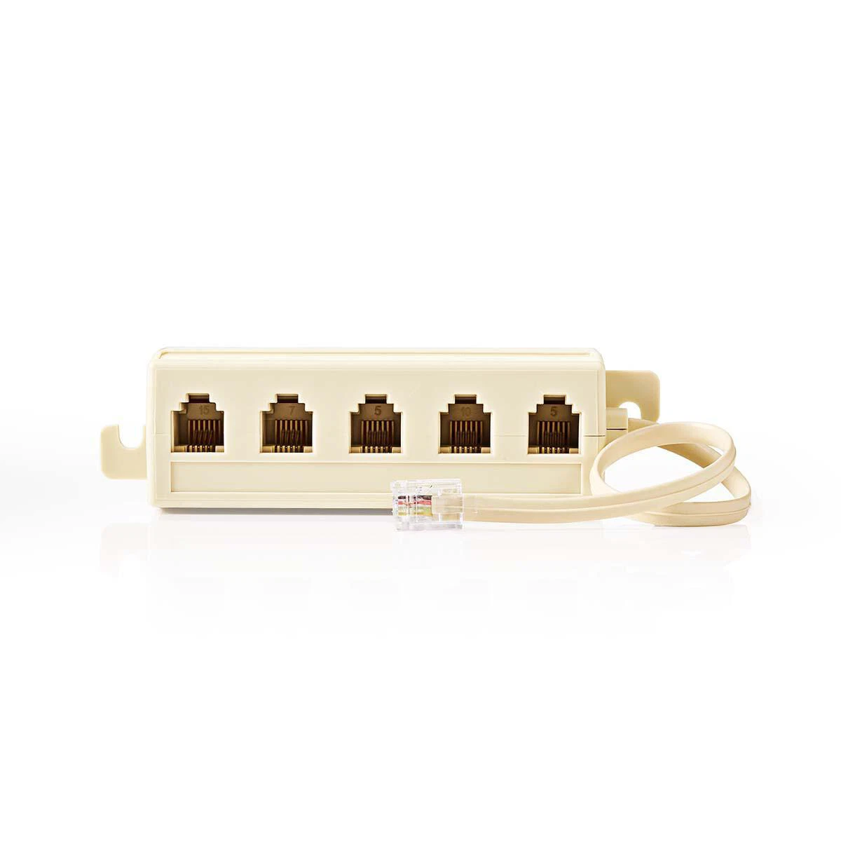Uvital Adattatore Da RJ11 A BT 2 Pezzi – Convertitore Da Spina RJ11 A Presa Telefonica Britannica