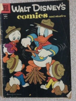 Walt Disney's Comics and Stories #191 Vol 16 no 11 August 1956 