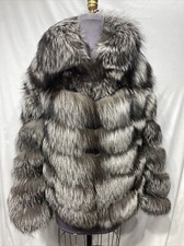 Silver Fox Jacket V-cut Bomber (81223)