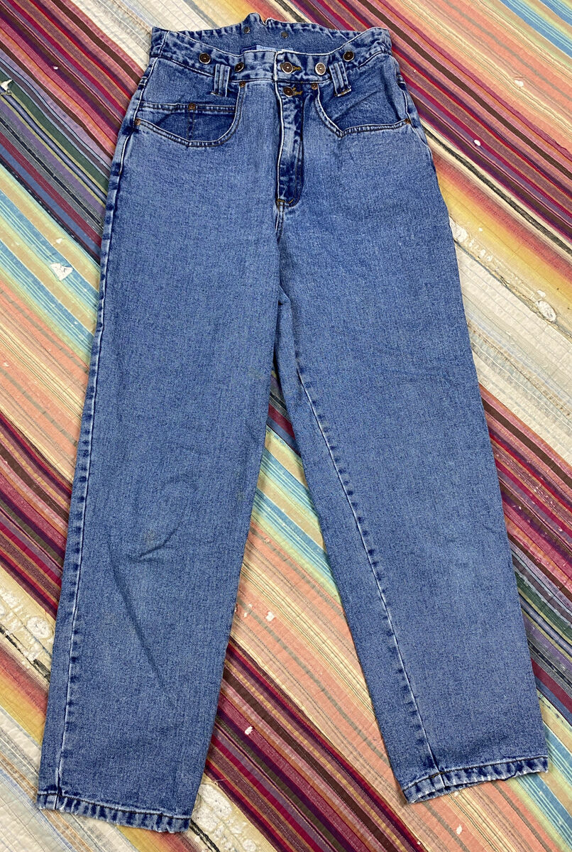 Vtg 90s New York NY Line High Waist Jeans Denim Tapered Vtg 90s New York NY Line High Waist Jeans Denim Tapered
