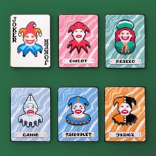 Balatro JOKER+5Legend JOKER Delicate Pins Badge Emblem Collection Periphery 