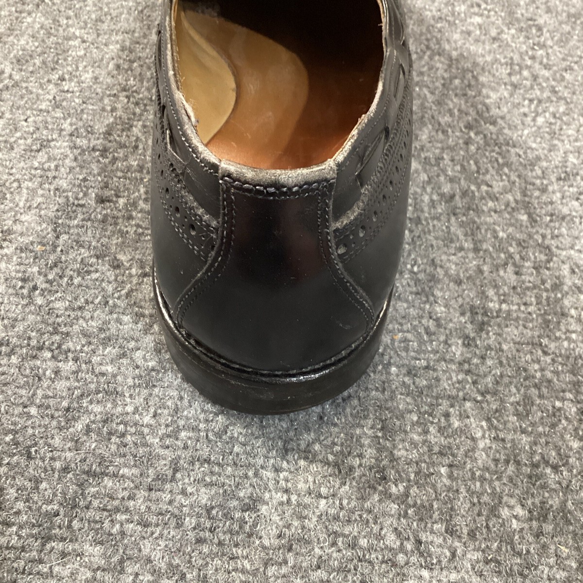 Allen Edmonds Shoes Mens 8.5 D Black Colfax Loafer Tasseled 