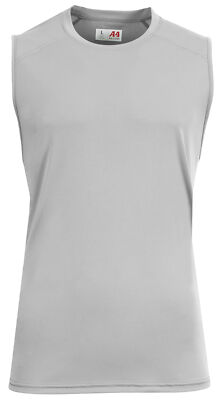 A4 N2500 Men's Polyester Ultra Performance Sleeveless AirFlex Muscle Tee T-Shirt