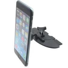 CD Slot Car Mount Magnetic Holder Swivel Dock Strong Grip CD for Cell Phones