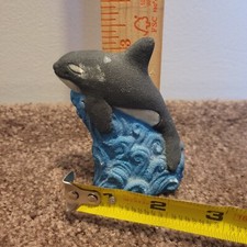 Mini Killer Whale Orca Figurine Sculpture