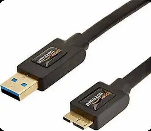 USB 3.0 A-Male to Micro B USB Cable with Gold-plated connectors - Picture 3 of 4