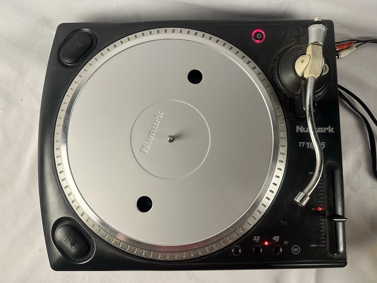 Numark Direct Drive DJ Turntables 45 RPM Speed Settings for sale