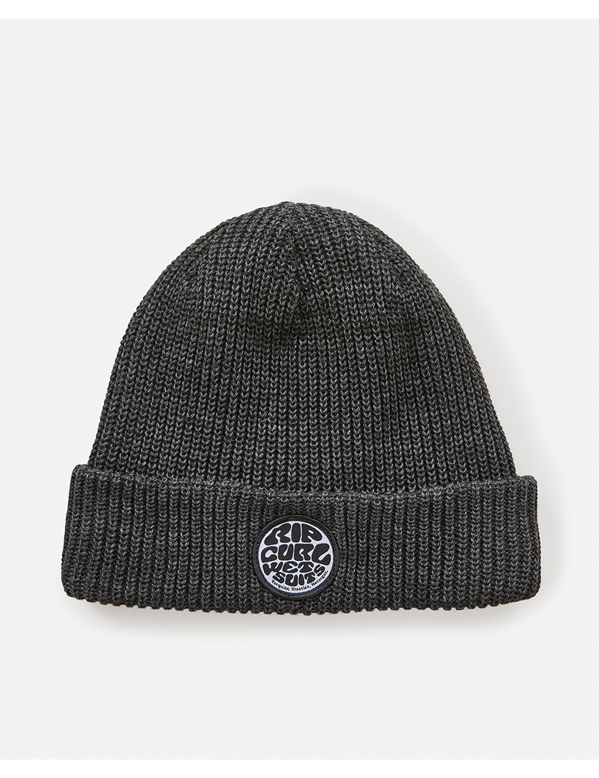 Ripcurl Men's Black Rip Curl Icons Beanie - Size One Size - Image 3