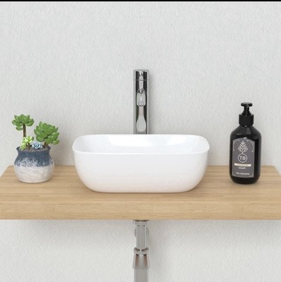 Modernes Badezimmer kleines Gefäß Waschbecken WC Wasch Handwaschbecken, 365 x 250 x 115 mm