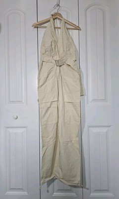 Forever 21 One Piece Jumpsuit / Size M / Cream / New With Tags