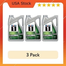 (3 pack) Mobil 1 ESP European Car Formula Full Synthetic Motor Oil 5W-30,5 Quart